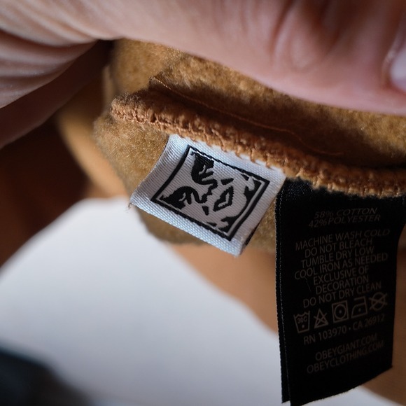 Obey Cosmic Love‎ Hoodie Urban Outfitters Size Medium Embroidered Streetwear - Picture 4 of 9